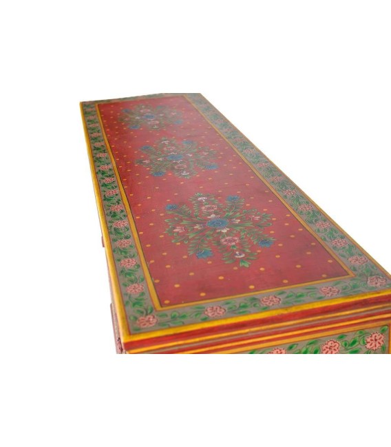 APARADOR 140 X 40 ARAPEA ARTESANAL MADERA POLICROMADA 