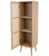 ARMARIO 41 X 37 CALPE MADERA Y RATAN NATURAL
