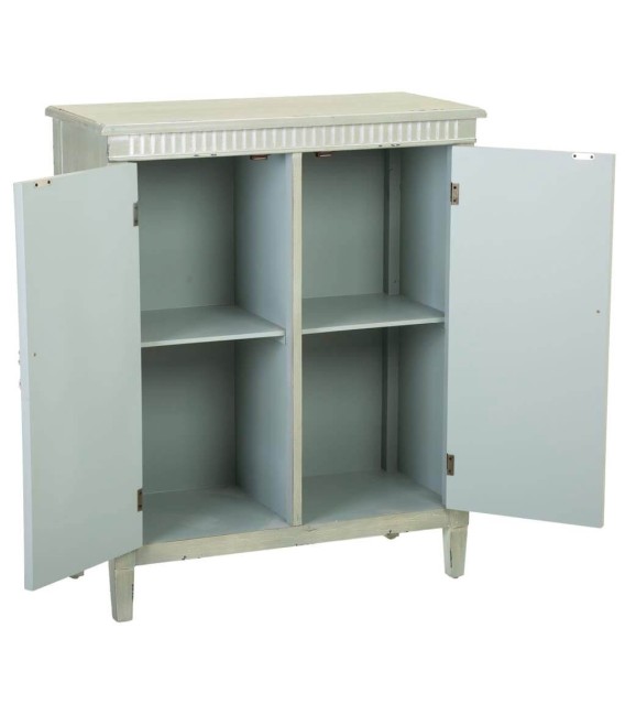 TAQUILLON 78 X 36 SOLEA MADERA BLANCA RATAN NATURAL 