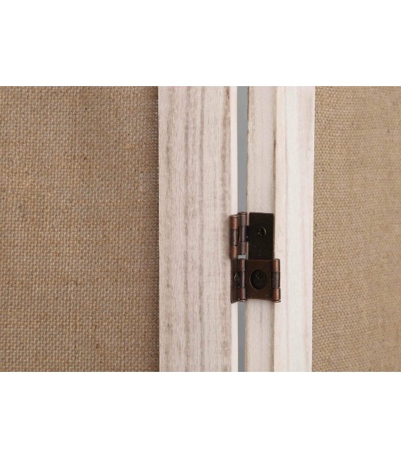 BIOMBO BEAT 120 X 170 MADERA PINO BLANCO Y ARPILLERA