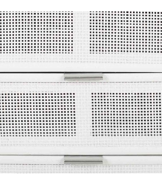 SINFONIER 42 X 37 X 101 DENIA MADERA Y RATAN BLANCA