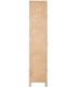 BIOMBO 120 X 3 CALPE MADERA Y RATAN NATURAL