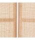 BIOMBO 120 X 3 CALPE MADERA Y RATAN NATURAL