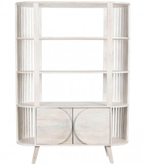 LIBRERIA 116 X 40 CANCUN MANGO BLANCO