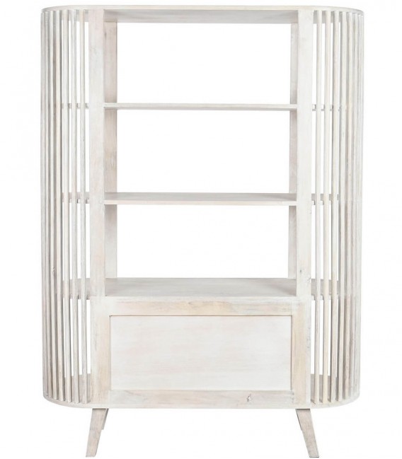 LIBRERIA 116 X 40 CANCUN MANGO BLANCO