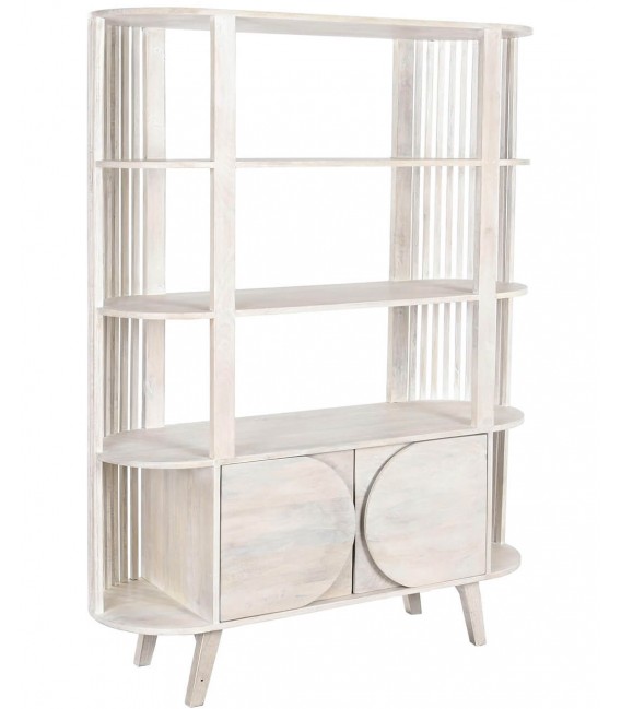 LIBRERIA 116 X 40 CANCUN MANGO BLANCO