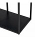 LIBRERIA 90 X 30 NEGRO ACERO
