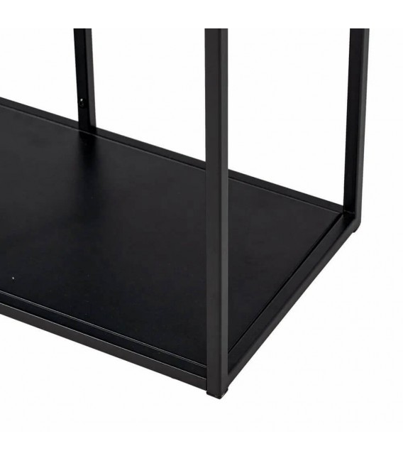 LIBRERIA 90 X 30 NEGRO ACERO