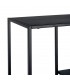 LIBRERIA 90 X 30 NEGRO ACERO