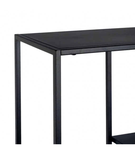 LIBRERIA 90 X 30 NEGRO ACERO