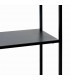 LIBRERIA 90 X 30 NEGRO ACERO