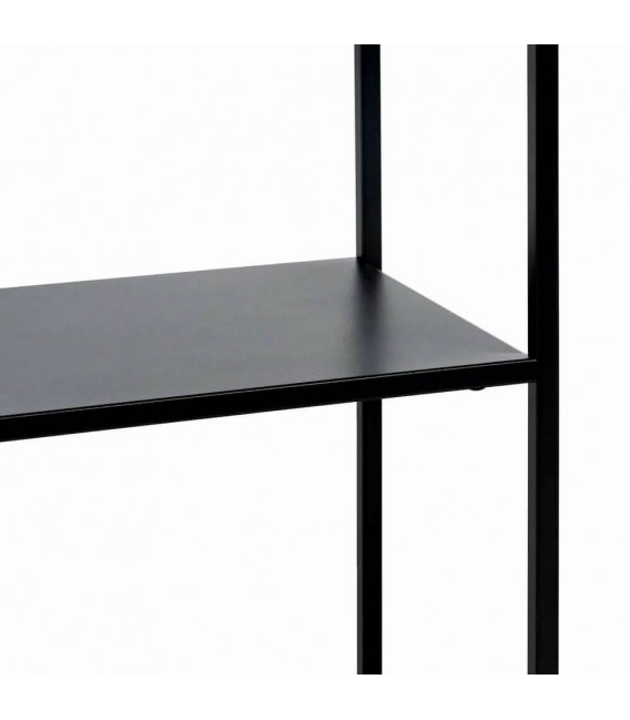 LIBRERIA 90 X 30 NEGRO ACERO