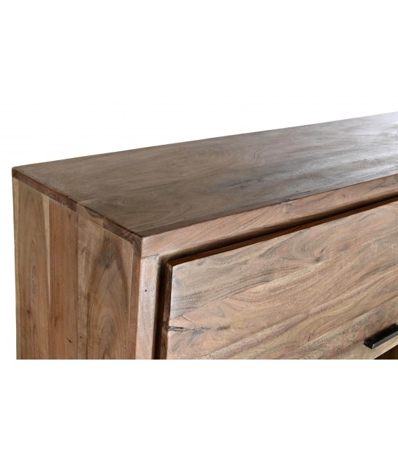 ARMARIO 145 X 40 MIAMI ACACIA NATURAL CRISTAL