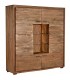 ARMARIO 145 X 40 MIAMI ACACIA NATURAL CRISTAL