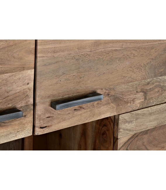 ARMARIO 145 X 40 MIAMI ACACIA NATURAL CRISTAL