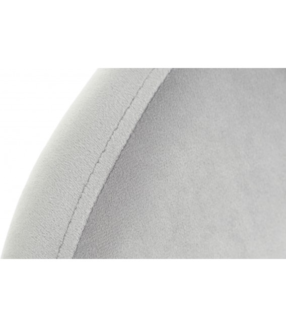 SILLA 63 X 57 X 73 BEST METAL ORO TERCIOPELO GRIS