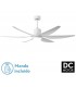 VENTILADOR DC 167 Ø OTTO METAL BLANCO