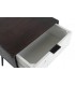MESITA DE NOCHE 45 X 38 TASMANIA MADERA WENGUE METAL