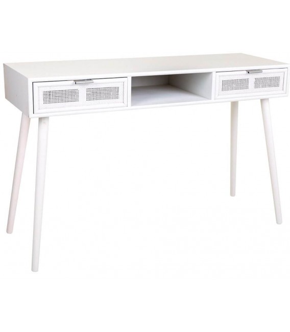 CONSOLA 120 X 42 COLOMBIA MADERA NATURAL RATTAN