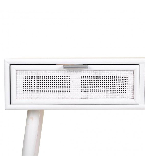 CONSOLA 120 X 42 COLOMBIA MADERA NATURAL RATTAN