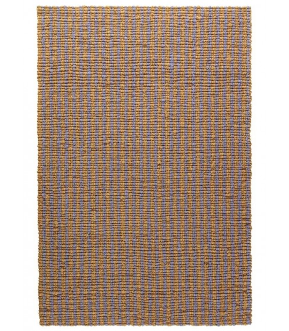 ALFOMBRA 210 X 150 ALCOR ARTESANAL YUTE NATURAL Y GRIS