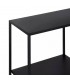 LIBRERIA 65 X 25 TERUEL METAL NEGRO