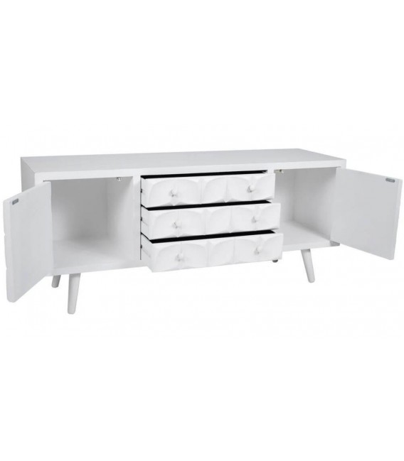 MUEBLE TV 136 X 43 NORUEGA MADERA DE ACACIA BLANCA