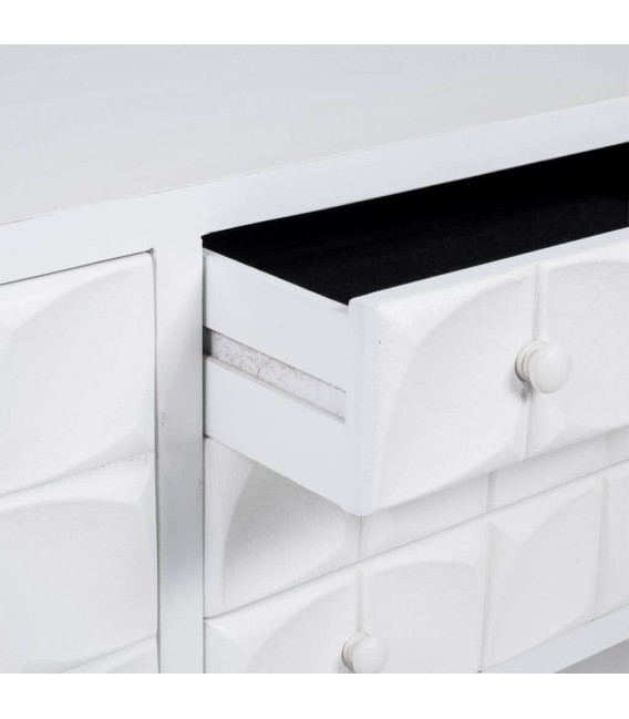 MUEBLE TV 136 X 43 NORUEGA MADERA DE ACACIA BLANCA