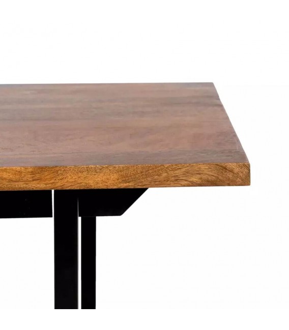 MESA DE CENTRO 110 X 60 EEUU MADERA DE ABETO HIERRO