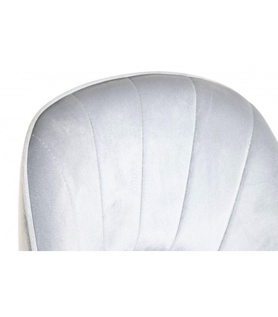 TABURETE 48 X 53 POLIESTER TERCIOPELO METAL