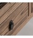 VITRINA 130 X 45 TARTU ARTESANAL MADERA DE OLMO NATURAL