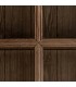VITRINA 130 X 45 TARTU ARTESANAL MADERA DE OLMO NATURAL