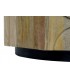 MESA DE CENTRO 80 X 80 TOLEDO MADERA DE MANGO MARMOL