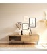 MUEBLE TV 180 X 40 SULTA MADERA ROBLE NATURAL Y NEGRO