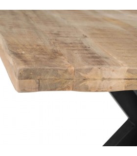 CONSOLA 130 X 76 ARGENTINA METAL MADERA