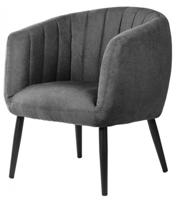 SILLON 68 X 71 VENICE GRIS OSCURO MDMHOGAR