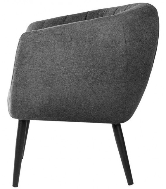 SILLON 68 X 71 VENICE GRIS OSCURO MDMHOGAR