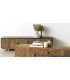MUEBLE DE TV 150 X 38 CURRI ARTESANAL MADERA NATURAL TALLADA MDMHOGAR