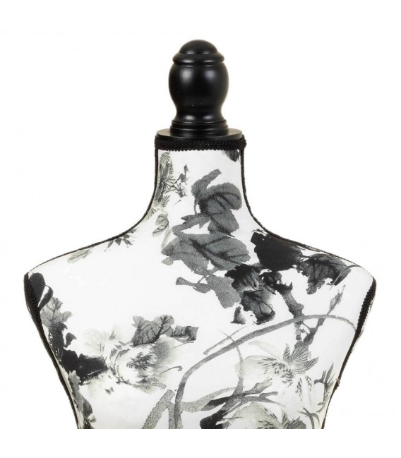 MANIQUI 38 X 24 PERLA MADERA NEGRA MDMHOGAR