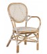 SILLON 60 X 62 GRANADA RATAN NATURAL RATAN SINTETICO BLANCO GRIS