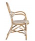 SILLON 60 X 62 GRANADA RATAN NATURAL RATAN SINTETICO BLANCO GRIS