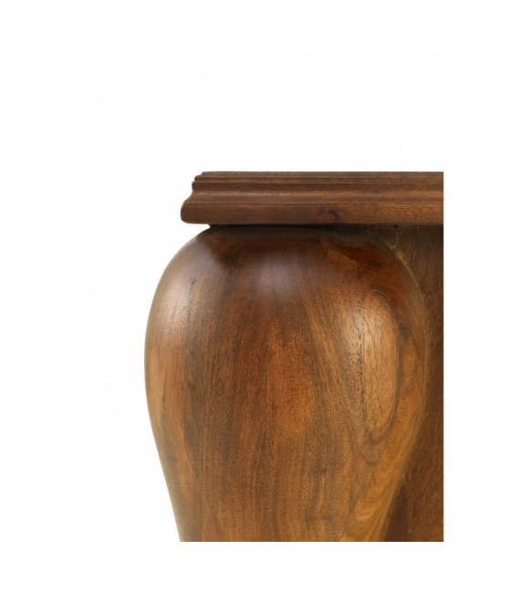 APARADOR 159 X 53 LOPO MADERA MANGO COLOR NOGAL Y ORO