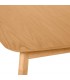 MESA DE COMEDOR EXT 140 X 90 KENNAMADERA NATURAL