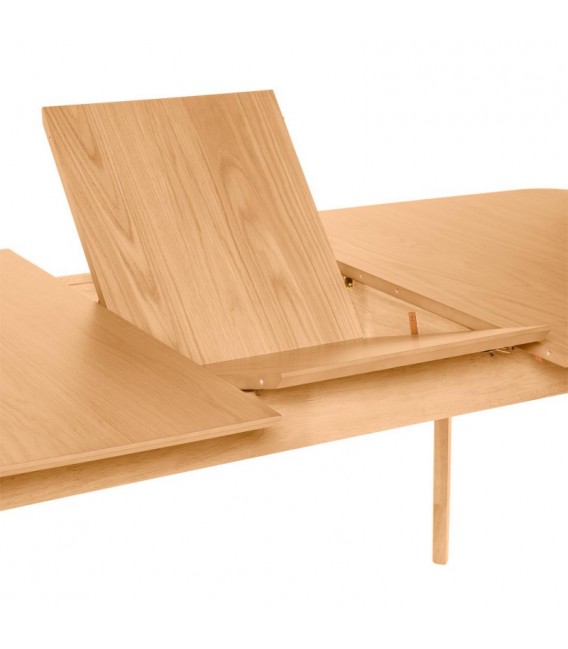 MESA DE COMEDOR EXT 140 X 90 KENNAMADERA NATURAL