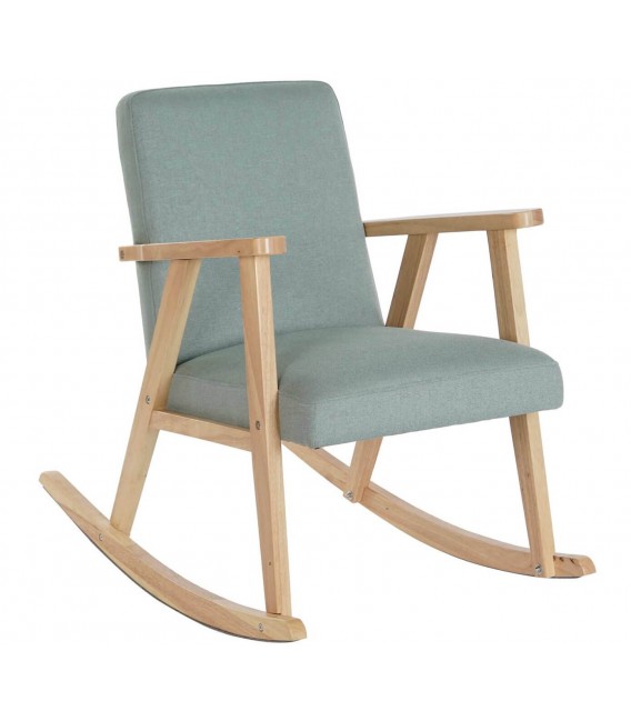 MECEDORA 58 X 81 PERTA TELA GRIS MADERA NATURAL