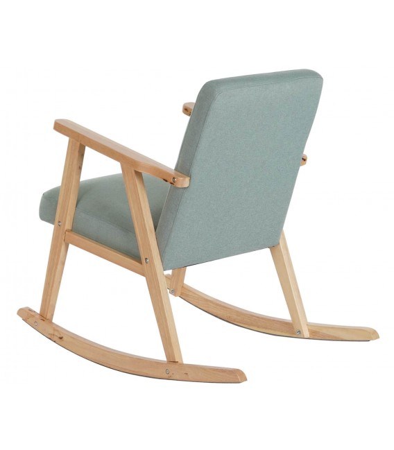 MECEDORA 58 X 81 PERTA TELA GRIS MADERA NATURAL