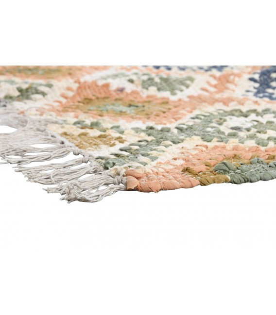 ALFOMBRA 200 X 290 RACHEA ARTESANAL ALGODON MULTICOLOR