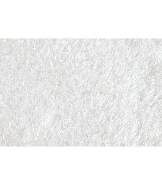 ALFOMBRA 160 X 230 POLAR POLIESTER Y SEDA BLANCA