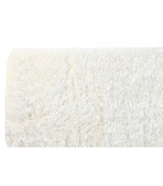 ALFOMBRA 160 X 230 POLAR POLIESTER Y SEDA BLANCA