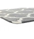 ALFOMBRA 180 X 120 MEZQUITA POLIESTER GRIS Y BLANCO